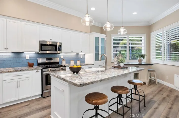 Crown and upgraded baseboards throughout