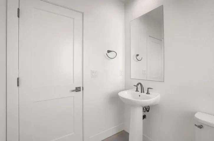 Half Bath next to Kitchen