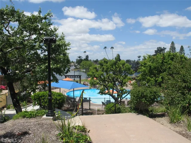 The beautiful lake at the Sun and Sail Club - your very own resort!