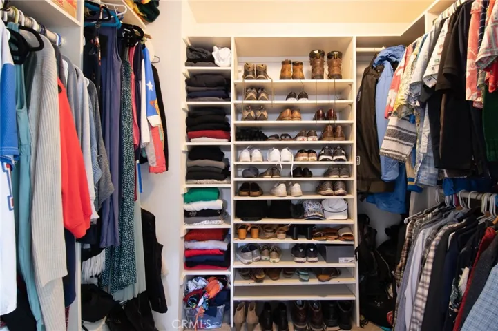 Awesome walk-in closet!