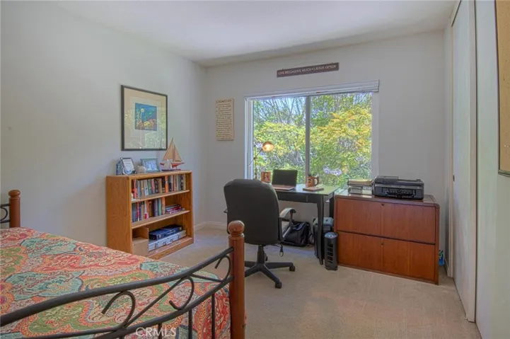 Bedroom #3 is also used as an office