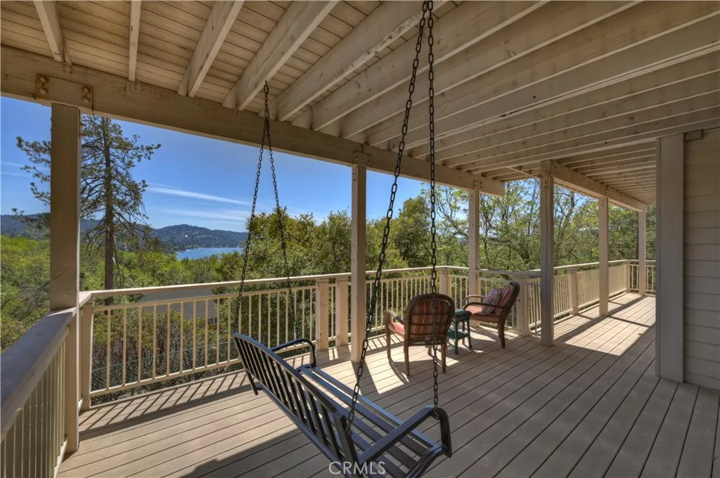Private Oversized Deck off of Master Bedroom.  Love that Lake View!