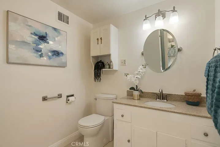 Downstairs primary bathroom