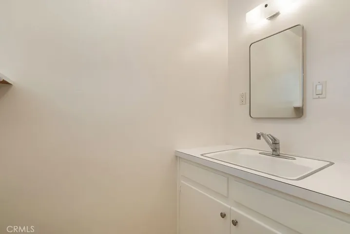 Powder room off of laundry room