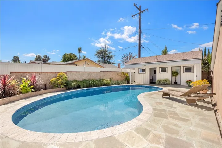 Stand alone enclosed pool house (pos. ADU)