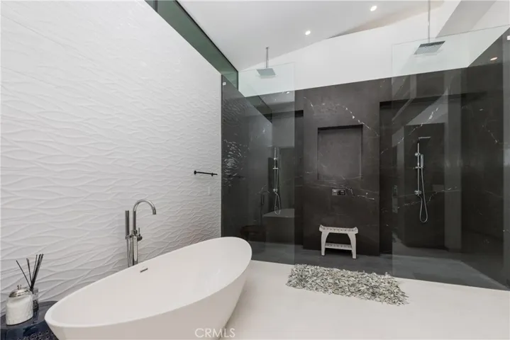 PRIMARY BATH STAND ALONE TUB & WALK IN SHOWER