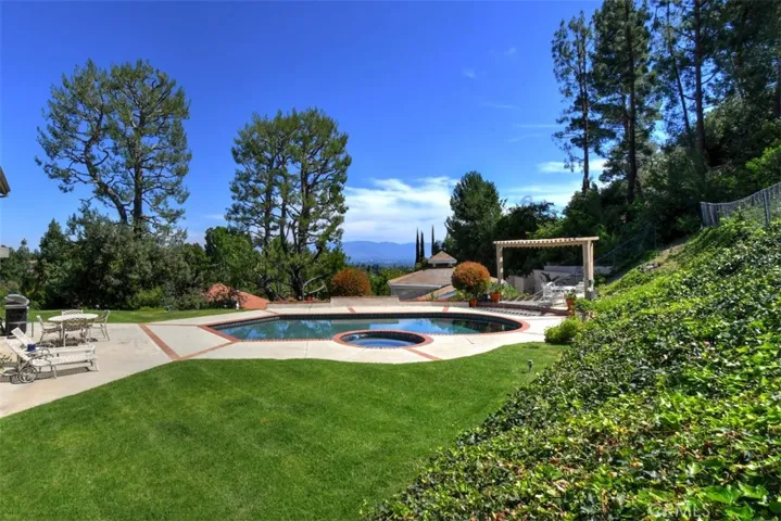 Beautiful Backyard with Pool and Spa