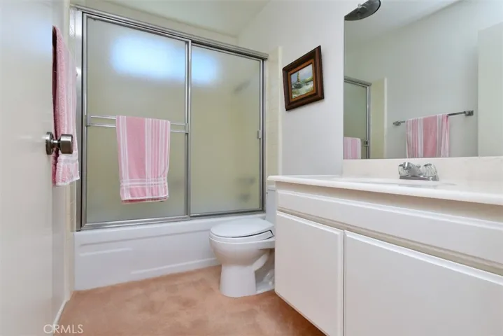 Bathroom off of the Hallway Upstairs