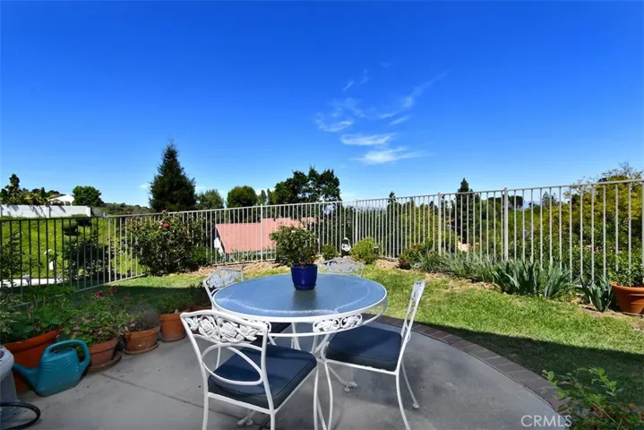 Outside Dining Area Off of the Kitchen