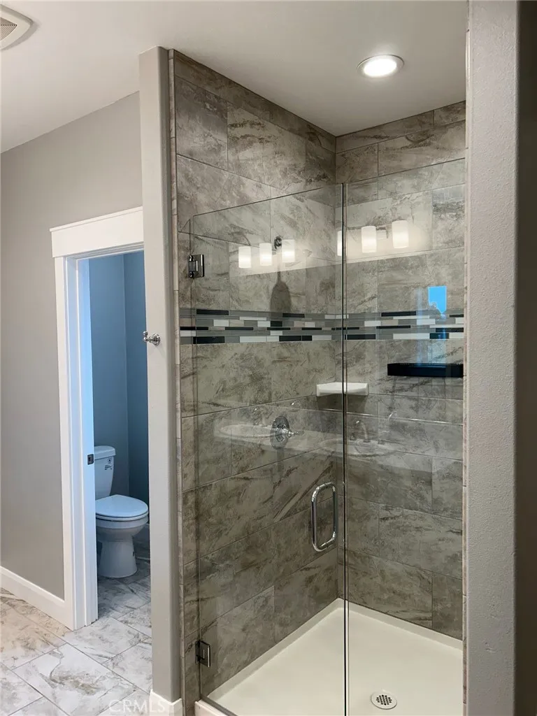 primary bathroom walk-in shower