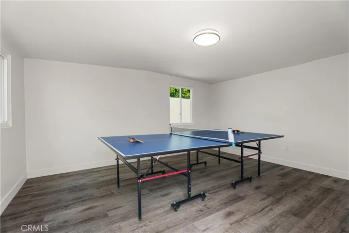 backyard game room
