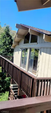 Entry level bedroom balcony