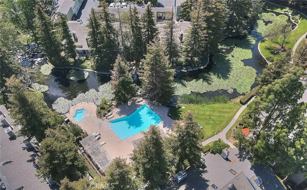 Complex community pool and spa