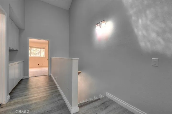 Upstairs landing with built-ins