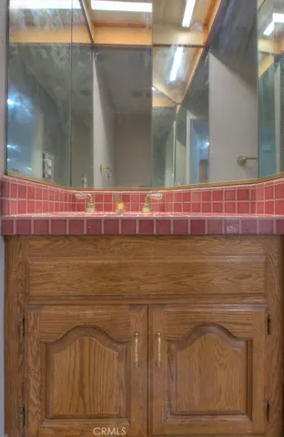 Downstairs powder room