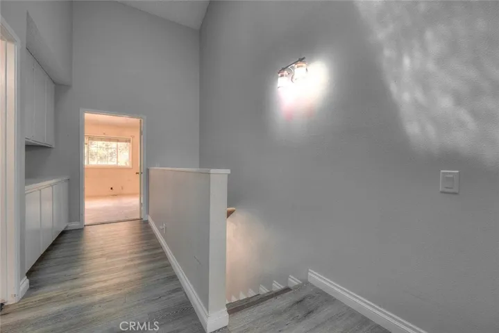 Upstairs landing with built-ins