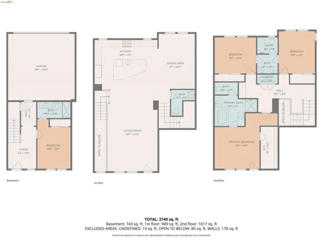 View of home floor plan