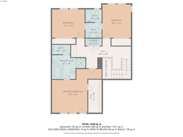View of home floor plan