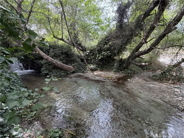 This is the pool from the waterfall that is on the property and perfect for swimming.