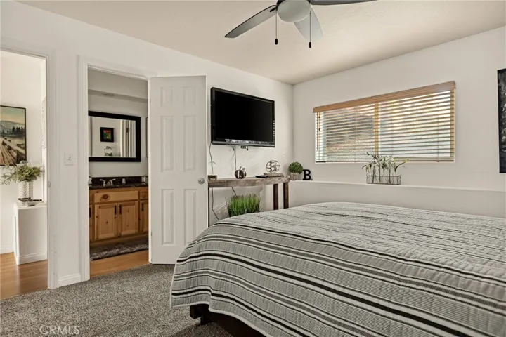 Bedroom 2 with jack and jill bathroom.