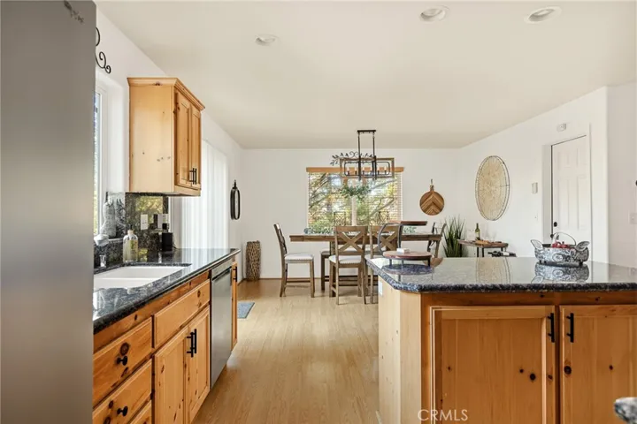 Kitchen open to dining room. Great space for entertaining.