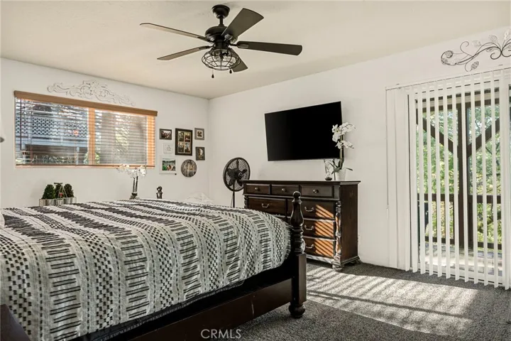 Primary suite with private back deck