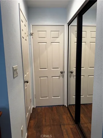 Primary mirrored wardrobe closet