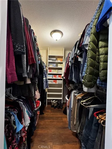 Primary walk in closet