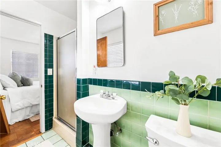 Bathroom #1 is attached to Bedroom #1