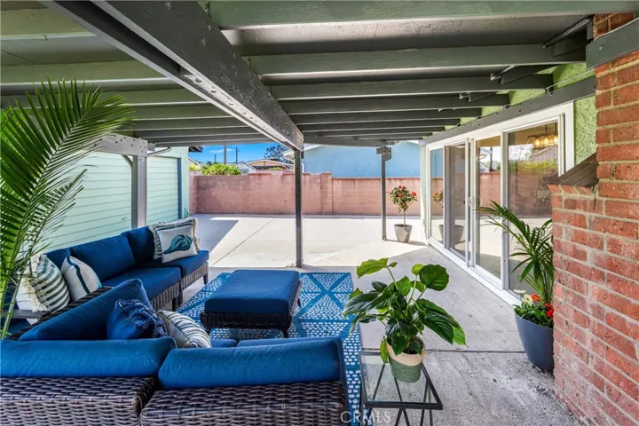 Wonderful back patio.