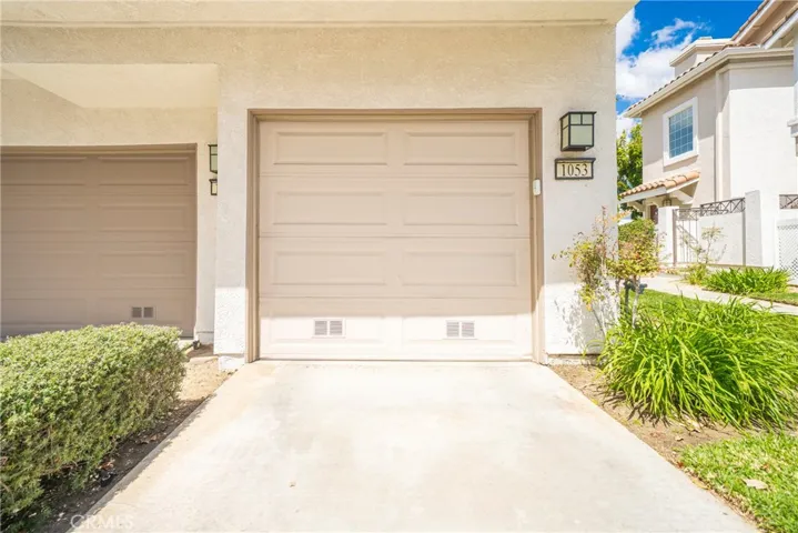 Attached garage