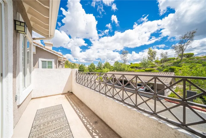 Patio north-facing