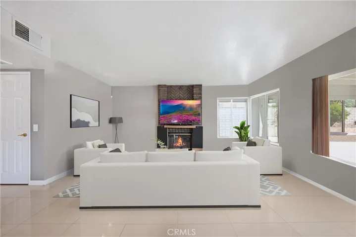 Virtually Staged - Main Living room