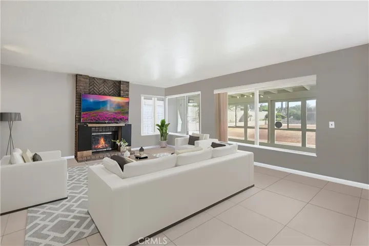 Virtually Staged - Main Living room