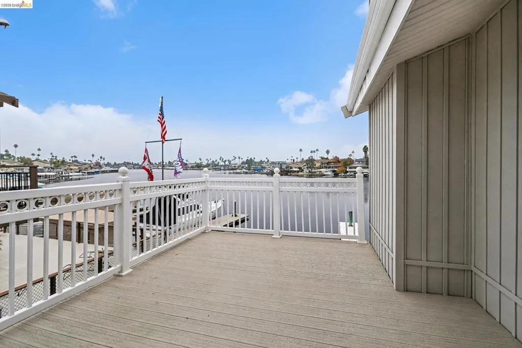 Deck off Junior suite upstairs