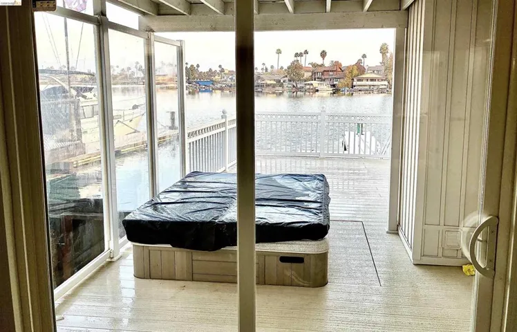 View from primary bedroom