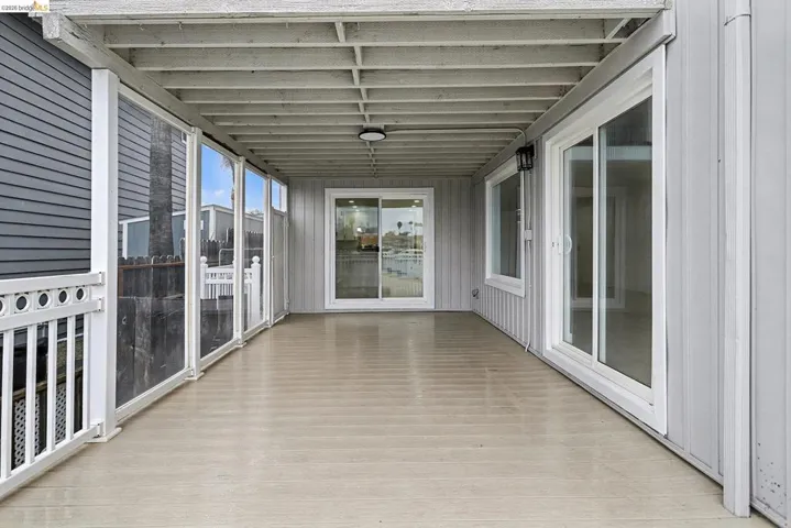 outdoor dining area off kitchen