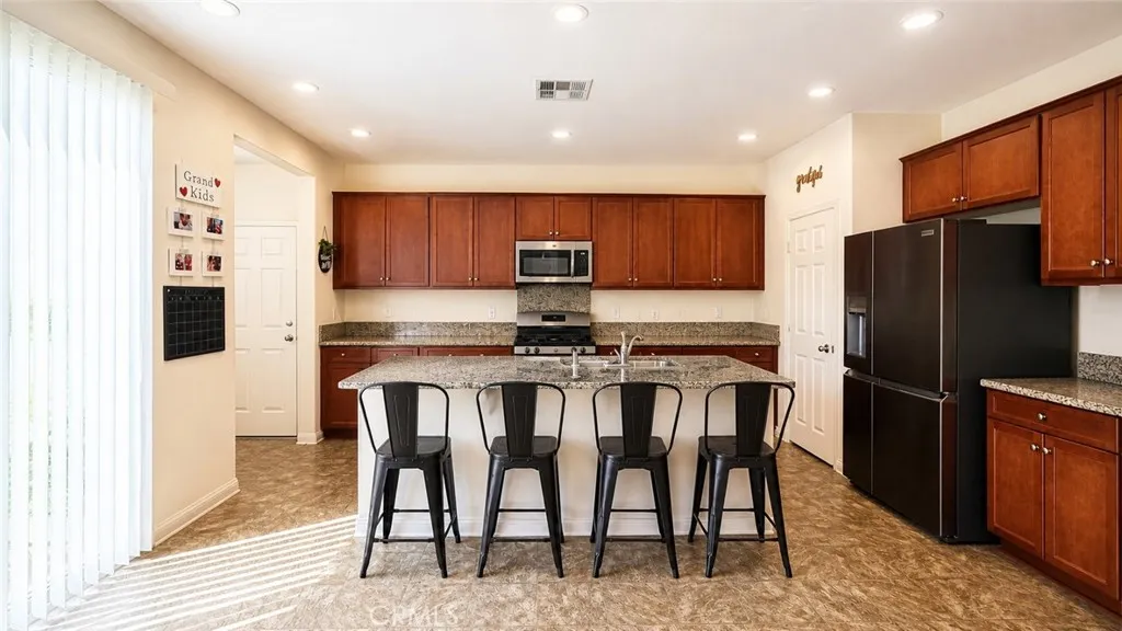 Furniture removed digitally - Kitchen with Center Island
