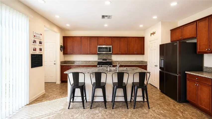 Furniture removed digitally - Kitchen with Center Island
