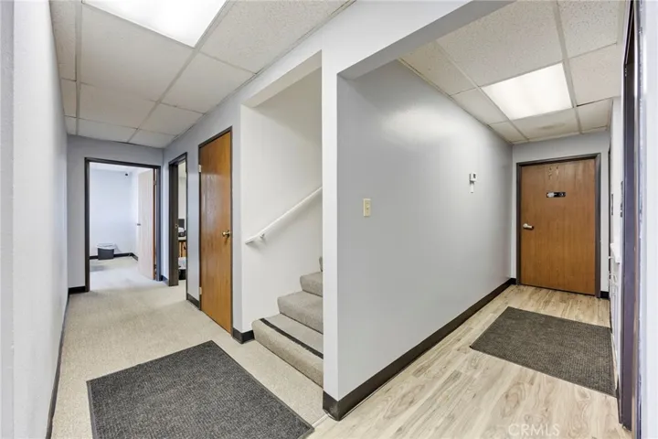 Stairs to second level