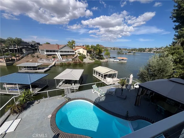 Back Yard with lake view