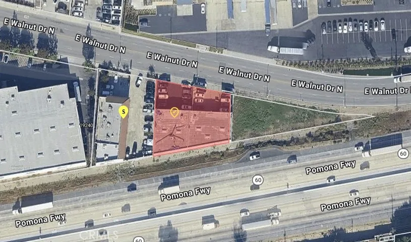19266 E Walnut Drive one story cash flowing retail in high visibility area off 60 freeway.