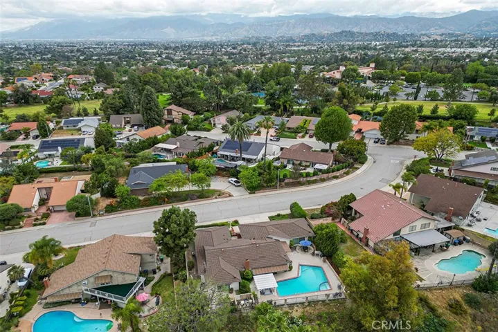 Great residential area. The home is in the lower middle area of the image.
