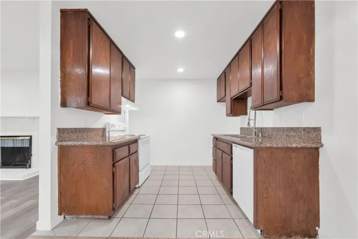 TILE IN KITCHEN AND DINING AREA
