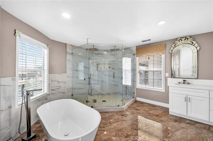 Recently remodeled Primary bathroom