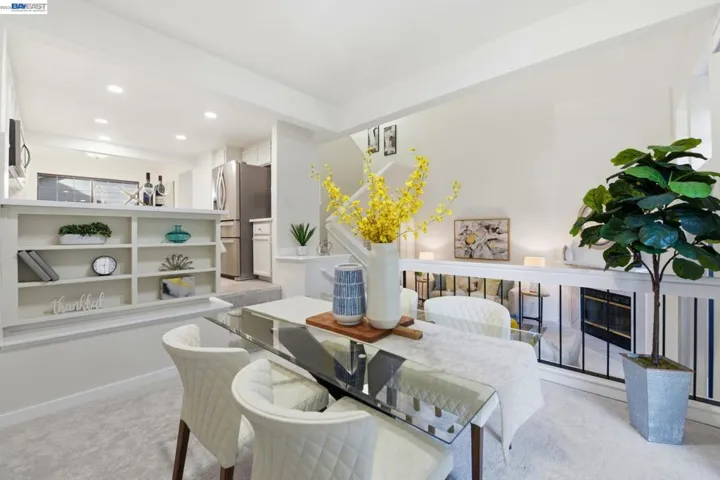 Wide Angel View Dining/Kitchen/Living