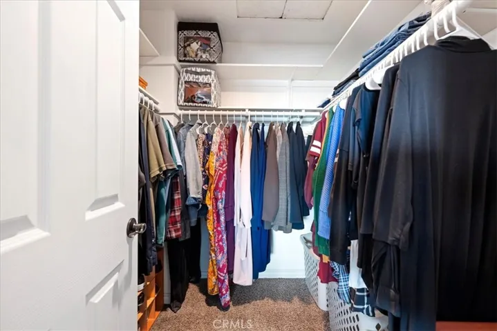 Walkin closet in Primary