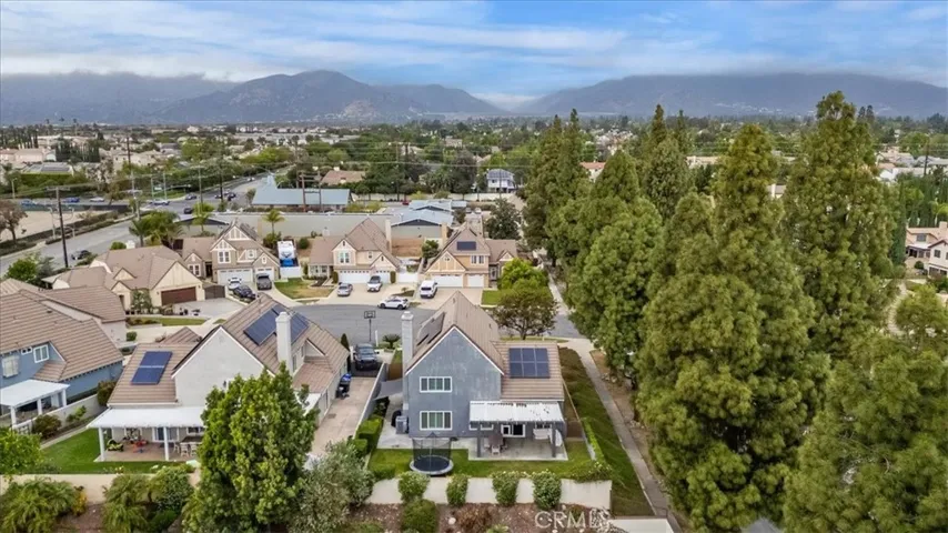 Arial view North facing