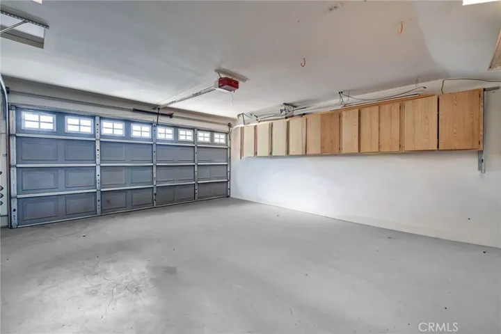 Large two car garage
