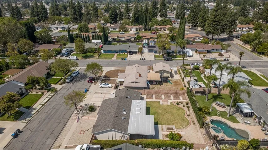 Large lot with plenty of space for a pool or ADU.